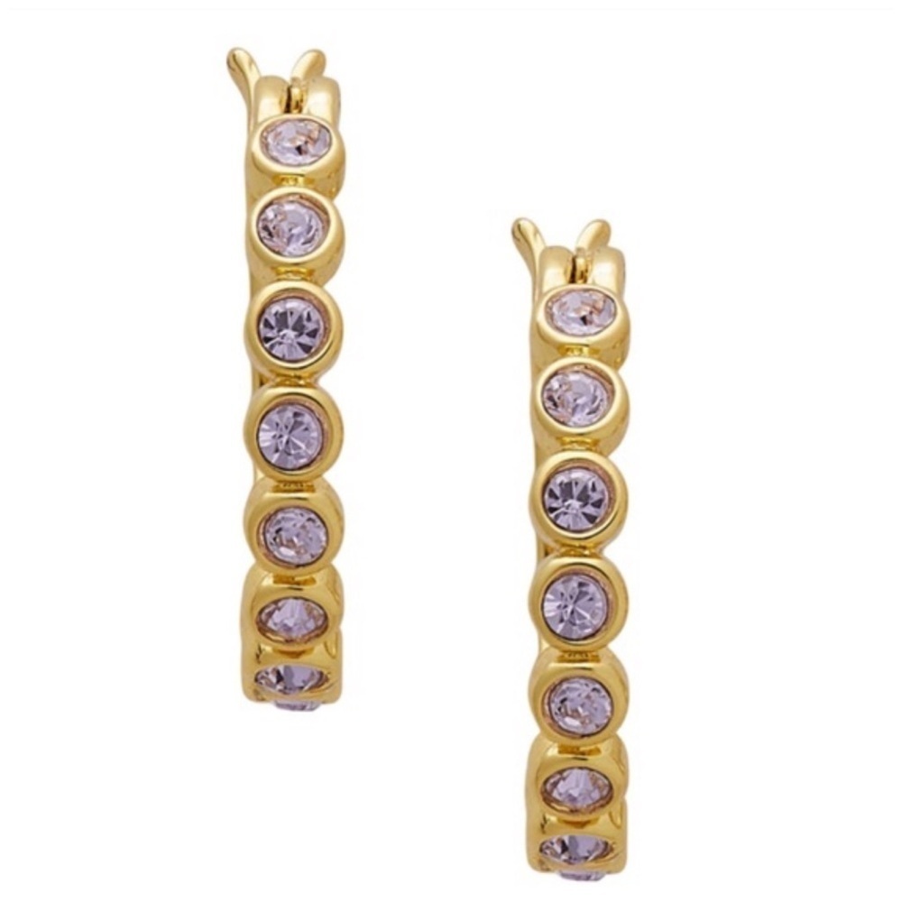 Kate Spade • Full Circle Gold Huggie Earrings